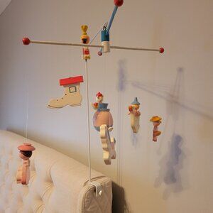 RARE Vintage 70s Irmi "Mother Goose" Mobile